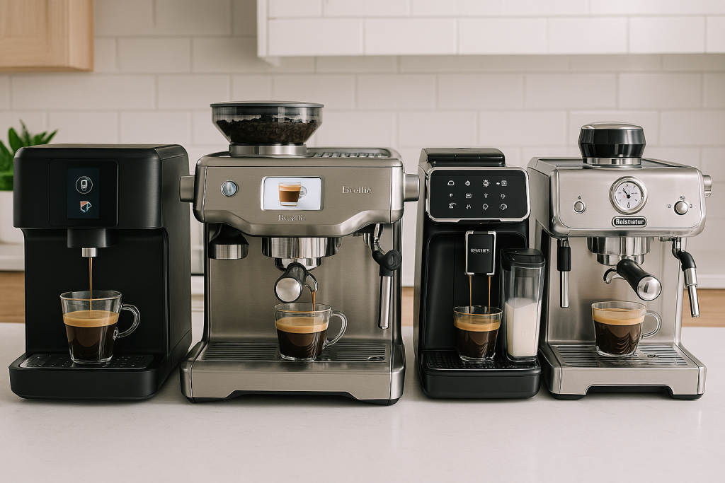 TOP 5 Espresso Machines 2025 – Which One Deserves a Spot on Your Counter?