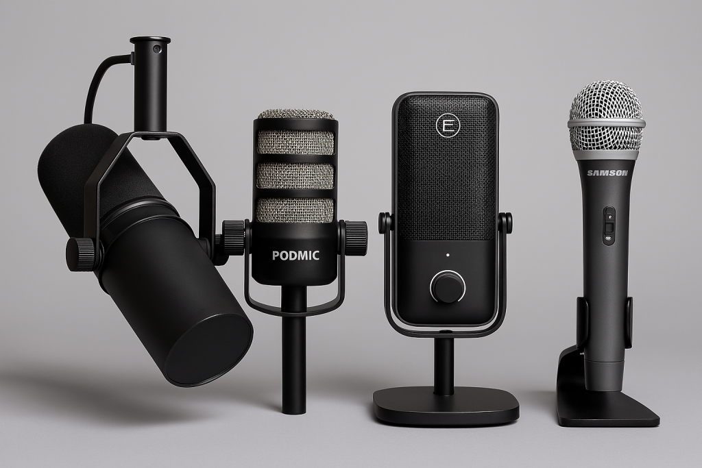 Best Microphones for Streaming & Podcasting in 2025 – From Budget to Pro Picks