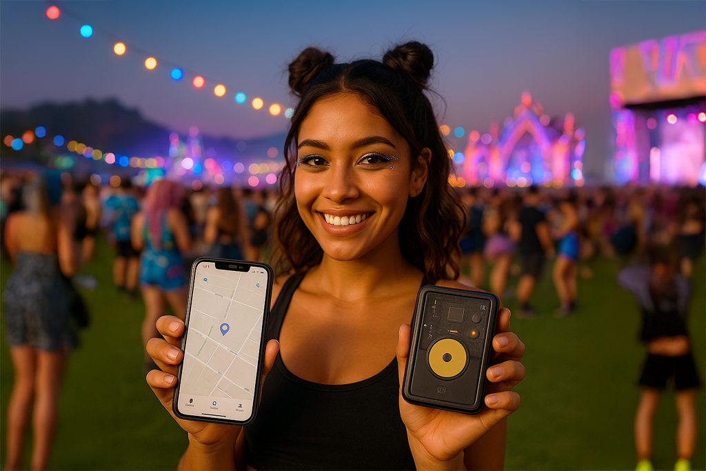 Never Lose Your Friends at a Festival Again: Use Mesh Communicator